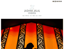 Tablet Screenshot of jashimjalalstudios.com